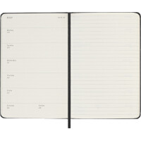 MOLESKINE Taschenkalender 2027, Wochen, P A6, Hardcover,blau