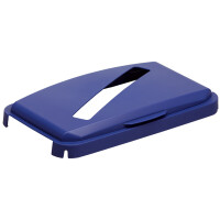 DURABLE Deckel DURABIN LID 60, rechteckig, gelb