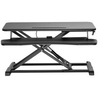 LogiLink Sitz-Steh Workstation für 1 Monitor, schwarz