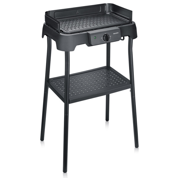 SEVERIN Standgrill PG 8596, mit Grillplatte, schwarz