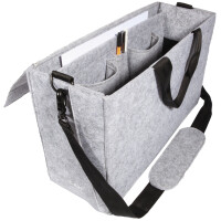 sigel Business-Filztasche Desk Sharing Bag Workspace M L
