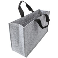 sigel Business-Filztasche Desk Sharing Bag Basic L, hellgrau
