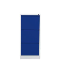 phoenix Aktenschrank FC1002GBK, 2 Schubladen, hellgrau blau