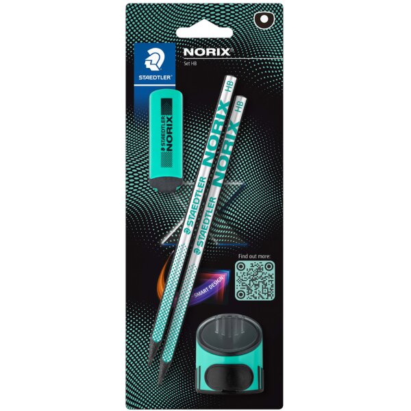 STAEDTLER Schreibset NORIX, 4-teilig, gr&uuml;n