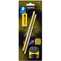 STAEDTLER Schreibset NORIX, 4-teilig, gelb