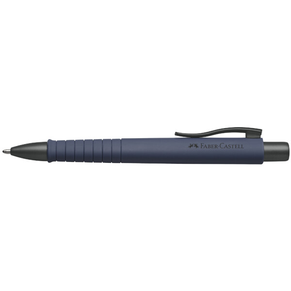 FABER-CASTELL Druckkugelschreiber POLY BALL XB, stone grey
