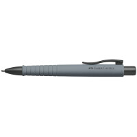 FABER-CASTELL Druckkugelschreiber POLY BALL XB, stone grey