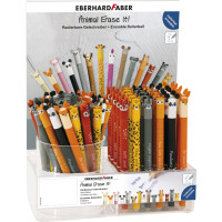 EBERHARD FABER Gelschreiber Animal Erase it!, 72er Display
