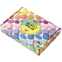 folia XXL Holzperlen-Mix BASIC SHAPES Jumbobox