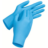 uvex Einweg-Handschuh u-fit, blau, Größe: M
