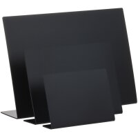 EUROPEL Kreidetafel Tischaufsteller, DIN A6 quer, 10er-Set