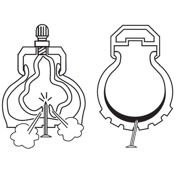 FISCHER Fahrrad-Reifen, pannensicher, 26" (66,04 cm)