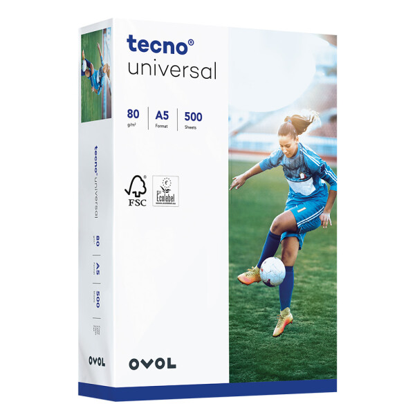 TECNO Universal Businesspapier A5 80g - 1/2 Palette (100.000 Blatt)