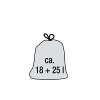 keeeper Abfalltreteimer "gunnar", silber anthrazit