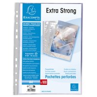 EXACOMPTA Prospekthülle Extra Strong, DIN A4, PP,...