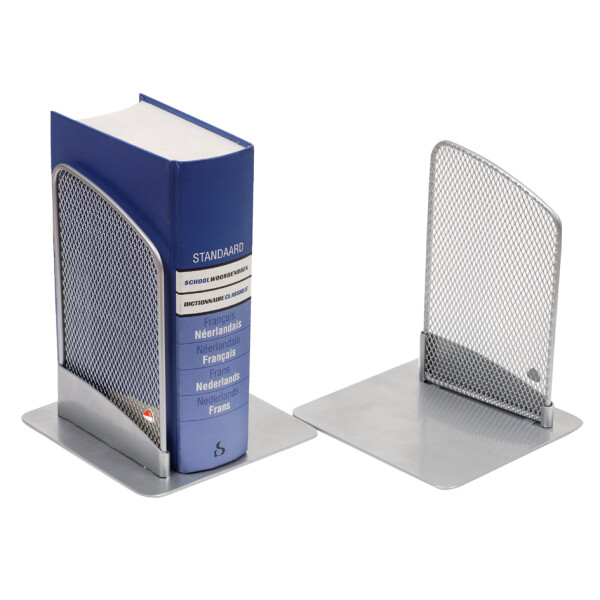ALBA Buchstütze "MESHER", aus Drahtmetall, schwarz