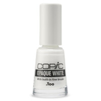 COPIC Opaque White, Flacon inkl. Pinsel, Inhalt: 6 ml
