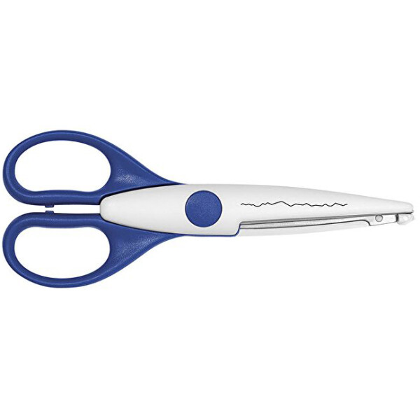 WEDO Konturenschere, Wellenschnitt, Länge: 160 mm, grün