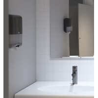 TORK Mini Falthandtuch-Spender ELEVATION, Kunststoff,schwarz