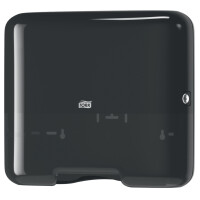 TORK Mini Falthandtuch-Spender ELEVATION, Kunststoff,schwarz