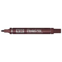 Pentel Permanent-Marker N50, schwarz, Rundspitze