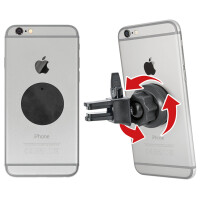 WEDO Smartphone-KFZ-Magnethalter "Dock-it", schwarz