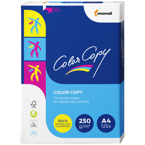 mondi Multifunktionspapier Color Copy, A4, 100 g qm, weiß