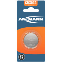 ANSMANN Lithium Knopfzelle "CR1620", 3,0 Volt, 1er-Blister