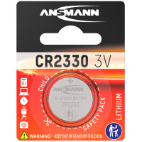 ANSMANN Lithium Knopfzelle "CR1620", 3,0 Volt, 1er-Blister