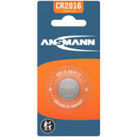 ANSMANN Lithium Knopfzelle "CR1620", 3,0 Volt, 1er-Blister