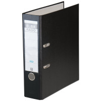 ELBA Ordner rado brillant, Rückenbreite: 50 mm, schwarz