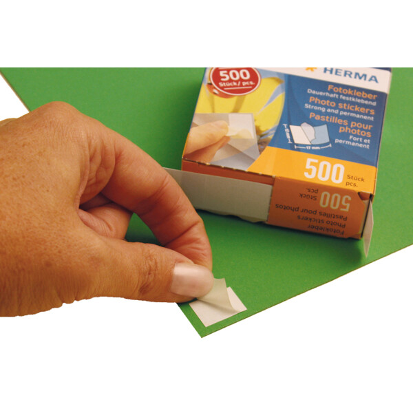 HERMA Foto-Kleber im Sparpack, 2 x 500 St&uuml;ck