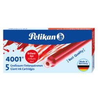 Pelikan Großraum-Tintenpatronen 4001 GTP 5, rot