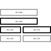 FRANKEN Magnet-Tasche für Überschriften, A4...