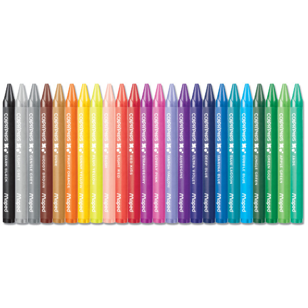 Maped Wachsmalstift COLORPEPS WAX, 12er Kartonetui