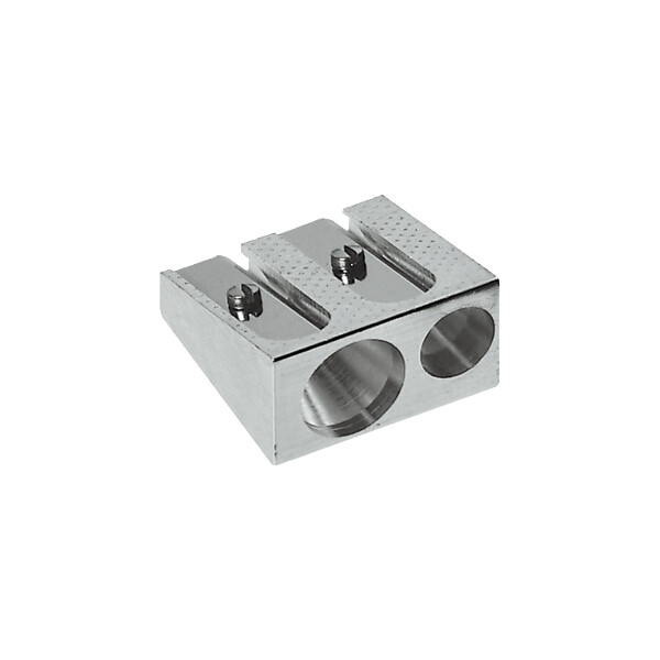 FABER-CASTELL Doppel-Spitzer aus Metall, silber