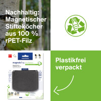 magnetoplan Stifteköcher magnetoTray, medium, blau