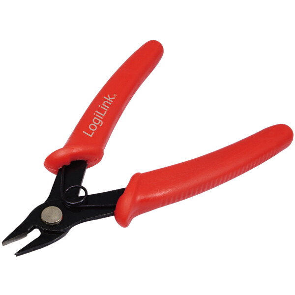 LogiLink Seitenschneider, Länge: 130 mm, rot