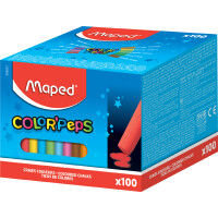 Maped Wandtafelkreide COLORPEPS, rund, farbig sortiert
