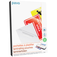 pavo Laminierfolientasche, DIN A2, glänzend, 250 mic