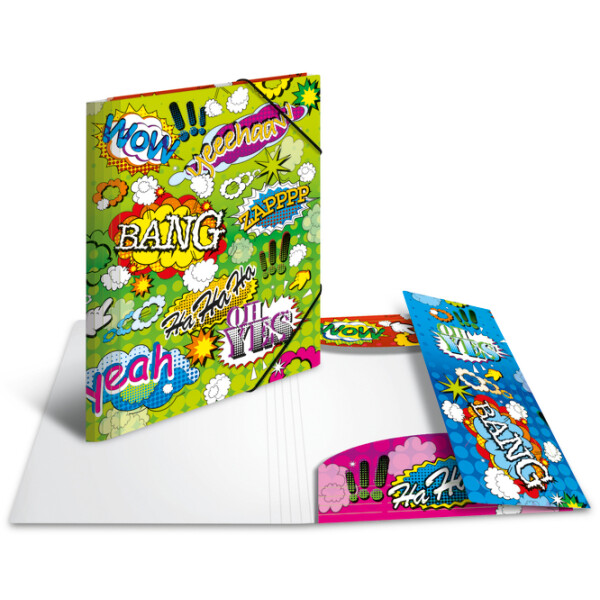HERMA Eckspannermappe "Artline", PP, DIN A4, Music