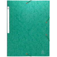 EXACOMPTA Eckspannermappe Scotten, Karton, DIN A4, blau