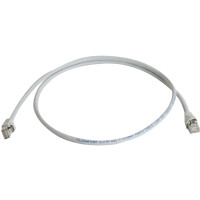 Telegärtner Patchkabel, Kat.6A (tief), S FTP, 0,25 m, gelb