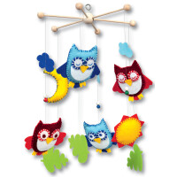 folia Mobile-Set "Eulen", 19-teilig