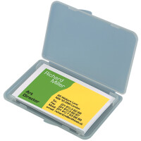 sigel Visitenkarten-Etui "Kunststoff",...