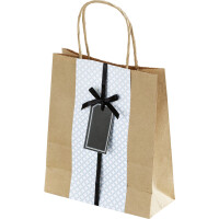 folia Papiertüten, Kraftpapier, 125 x 50 x 150 mm,...