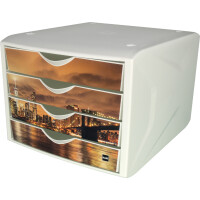 helit Schubladenbox "the chameleon", Dekor cold...