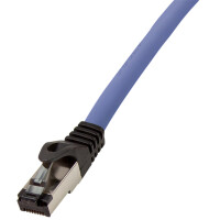 LogiLink Premium Patchkabel, Kat. 8.1, S FTP, 3,0 m, schwarz