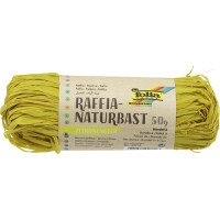 folia Raffia-Naturbast, 50 g, schwarz