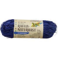 folia Raffia-Naturbast, 50 g, schwarz